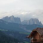 Die Dolomiten in Sichtweite